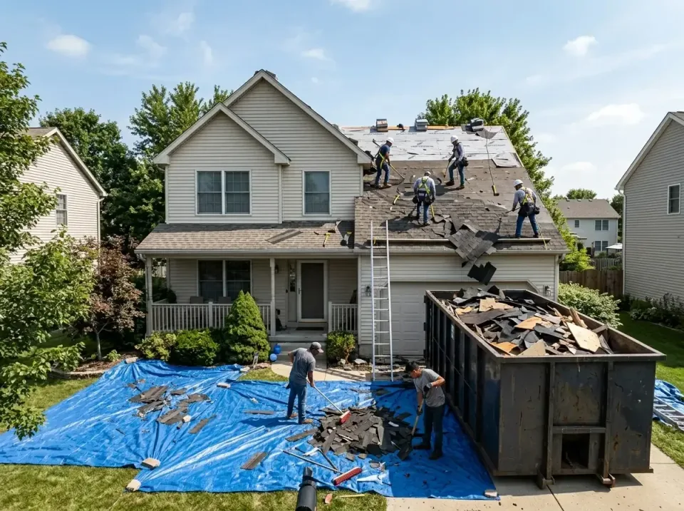 roof-replacement-debris-remova-004 — frequently asked questions, Cheapest Dumpster Rentals in Pretty Bayou, FL